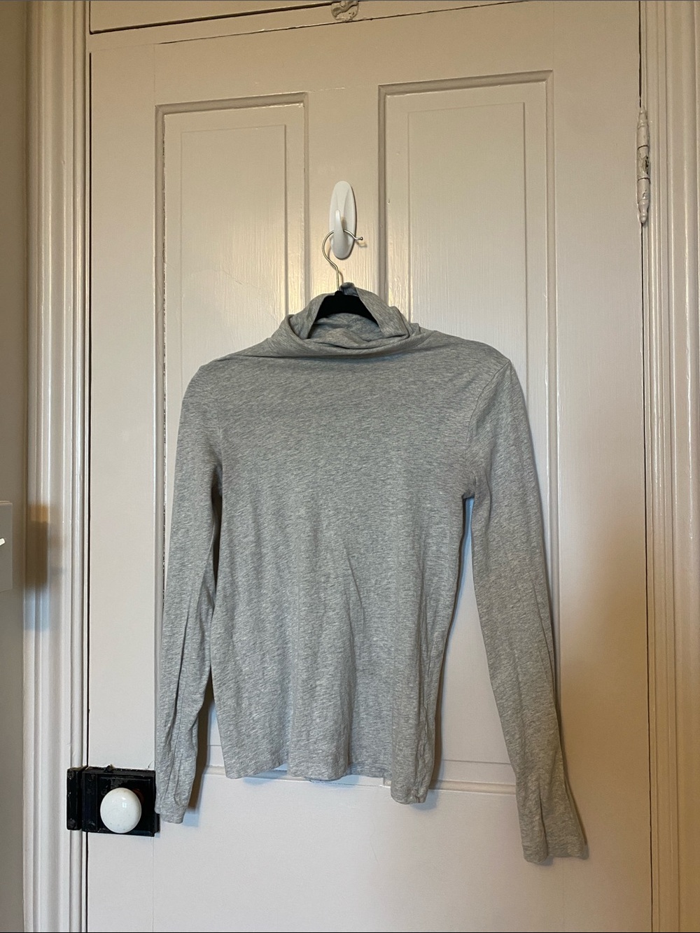 J. Crew Heather Gray Turtleneck Sweater Top